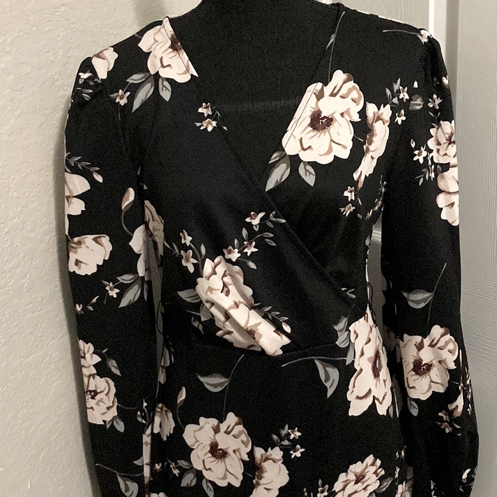 Shein midi floral dress size L - Picture 2 of 10